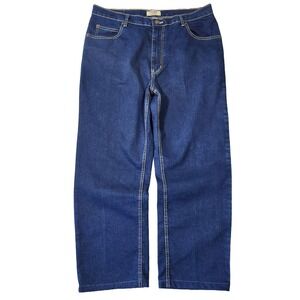 Duke Jeans Mens 38 Medium Wash Wide Leg Baggy Y2k‎ Grunge Punk Streetwear